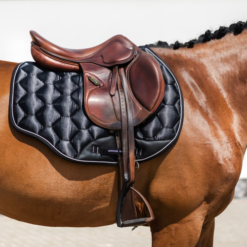 Honeycomb Quilted Satin Saddle Pad - All Purpose -  Comco