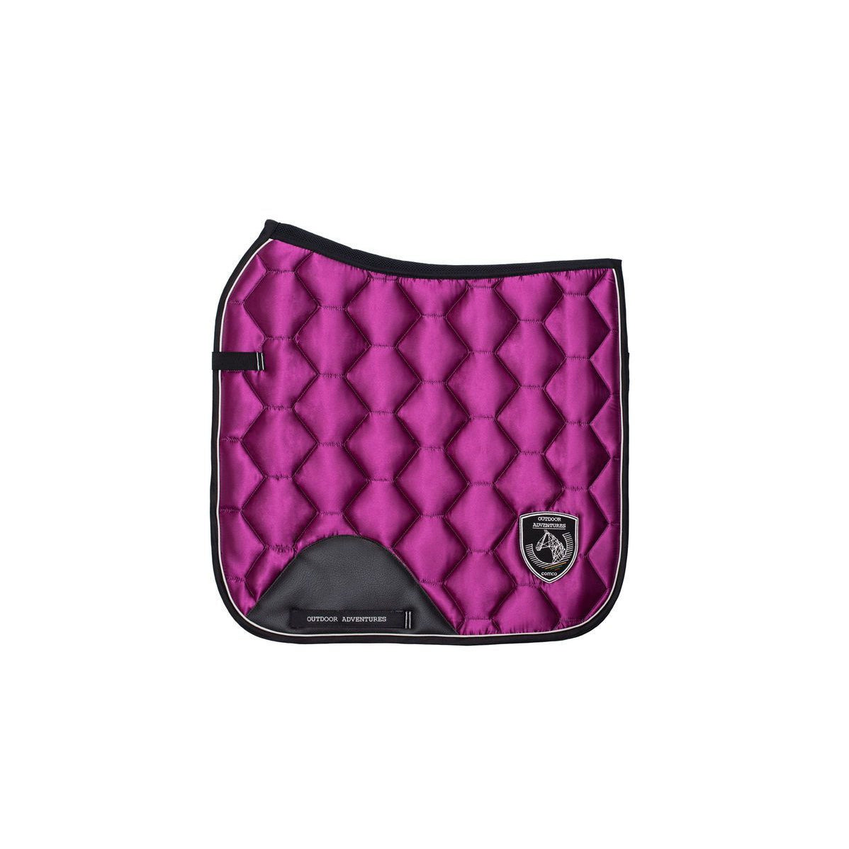 Honeycomb Quilted Satin Saddle Pad - Dressage -  Comco