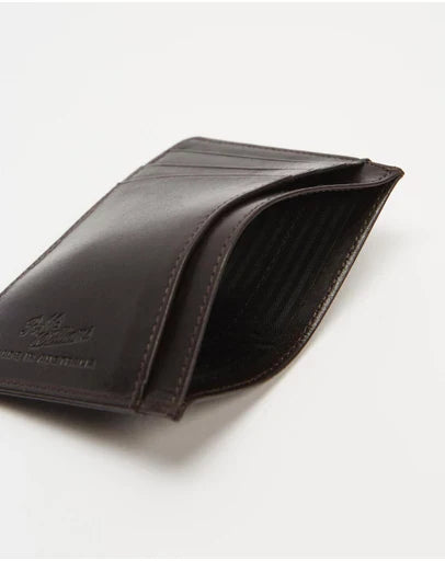 RM Williams Singleton Card Holder Dark Brown