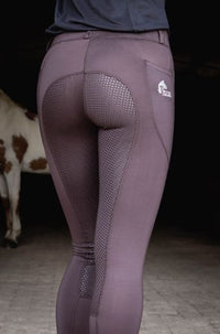 Horse Riding Tights In Java Brown, Available Sizes 6-28