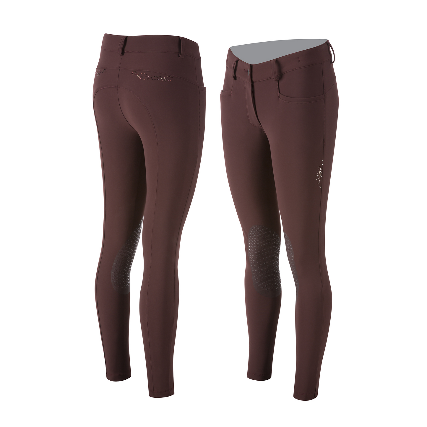 Ladies Animo Neirus Breeches for Equestrian Riding-Dapple EQ-The Equestrian