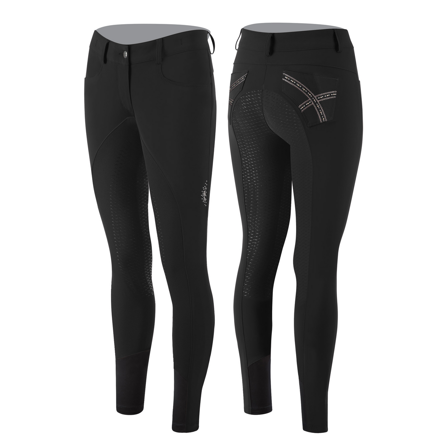 Ladies Animo Nibras Breeches for Equestrian Riding-Dapple EQ-The Equestrian