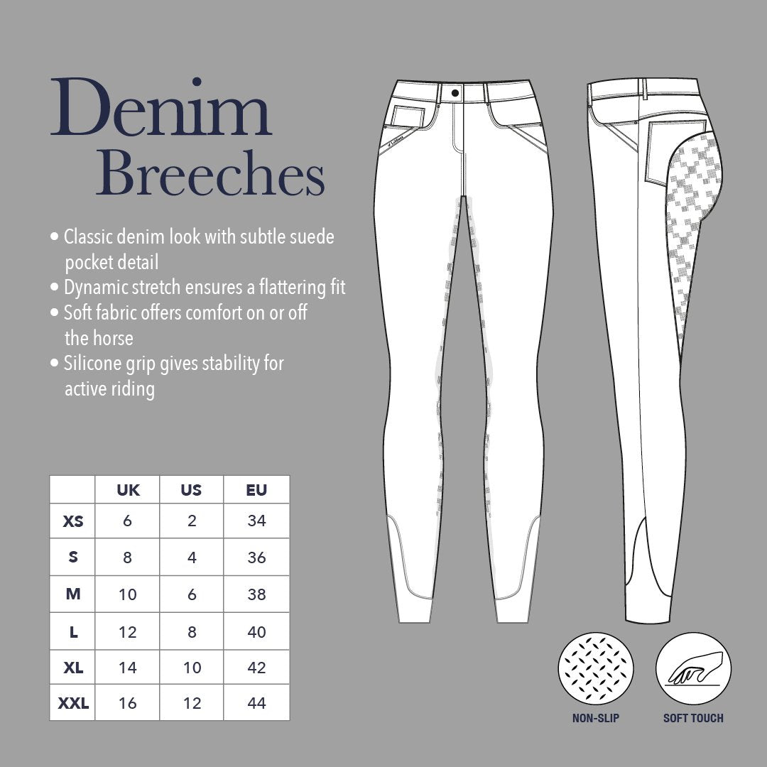 LeMieux Denim Breeches-LeMieux-Southern Sport Horses