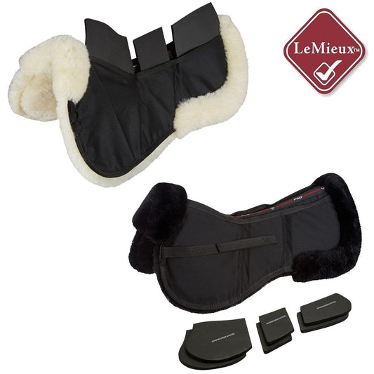 LeMieux Pro-Sorb Lambskin 3 Pocket Half Pad-Half Pad-Southern Sport Horses