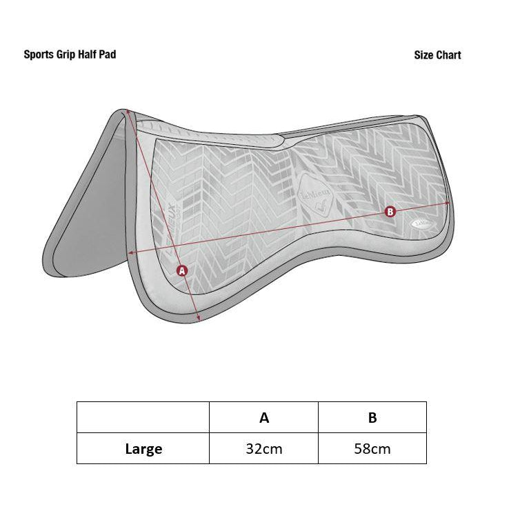 LeMieux Sports Grip Memory Half Pad-LeMieux-Southern Sport Horses