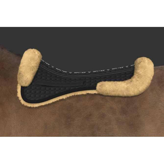 Mattes Dressage Correction Half pad - Fleece -  Mattes