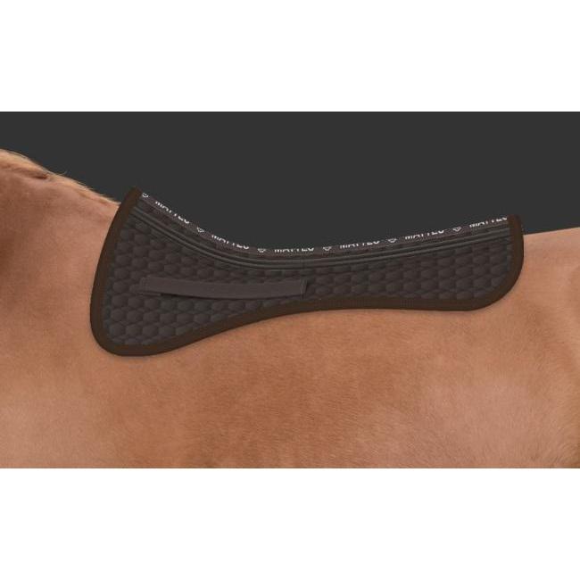 Mattes Dressage Correction Half pad - Plain -  Mattes