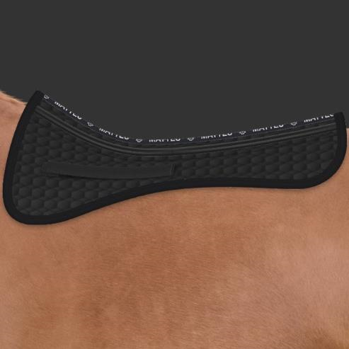 Mattes Dressage Correction Half pad - Plain -  Mattes