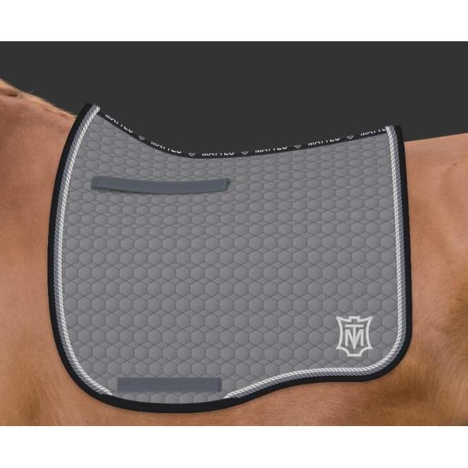 Mattes Eurofit Dressage Plain - Grey -  Mattes