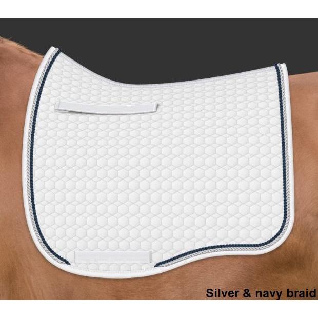 Mattes Eurofit Dressage Plain - White -  Mattes