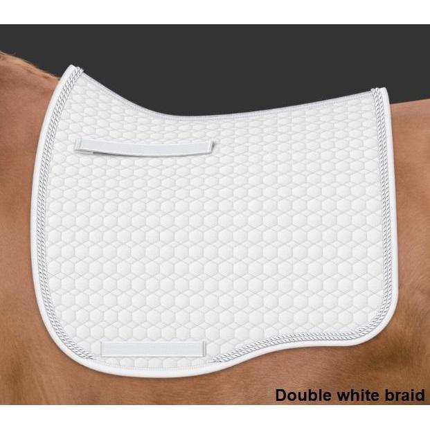 Mattes Eurofit Dressage Plain - White -  Mattes