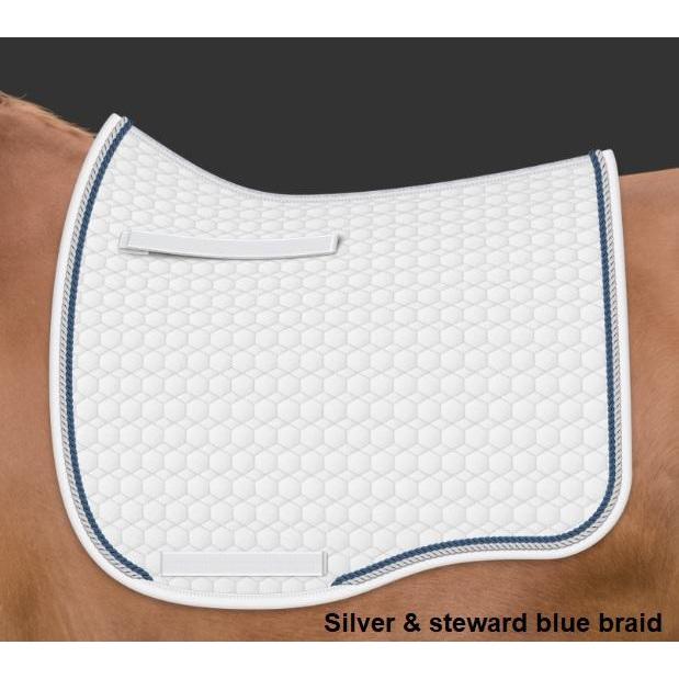 Mattes Eurofit Dressage Plain - White -  Mattes