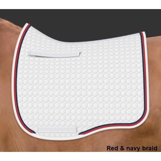 Mattes Eurofit Dressage Plain - White -  Mattes