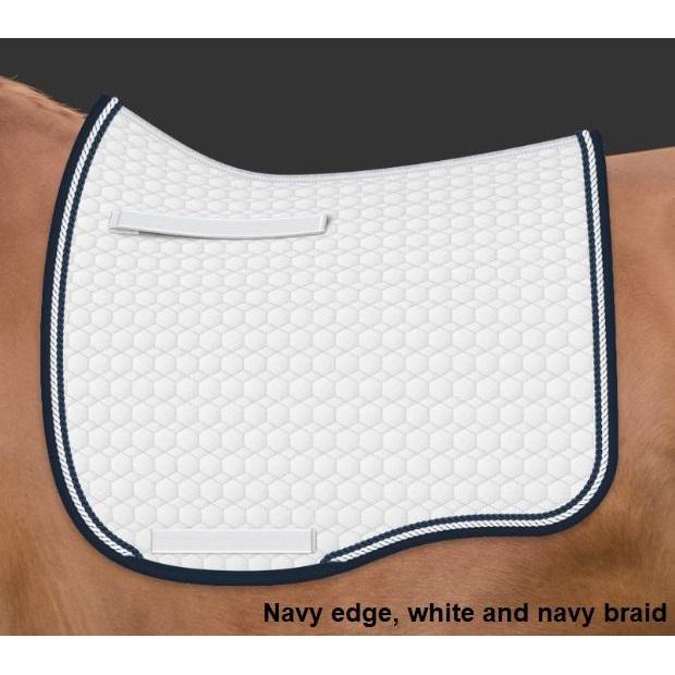 Mattes Eurofit Dressage Plain - White -  Mattes