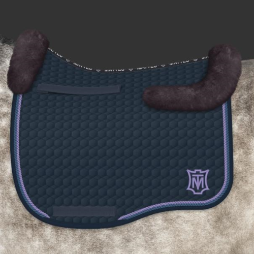 Mattes Eurofit Dressage Trim - Navy -  Mattes