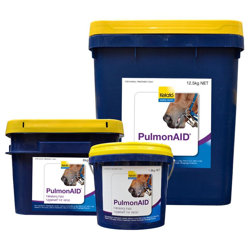 Kelato PulmonAID containers in three different sizes.