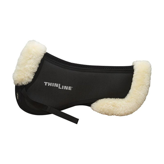 ThinLine Trifecta Cotton Half Pad With Sheepskin Trim -  ThinLine