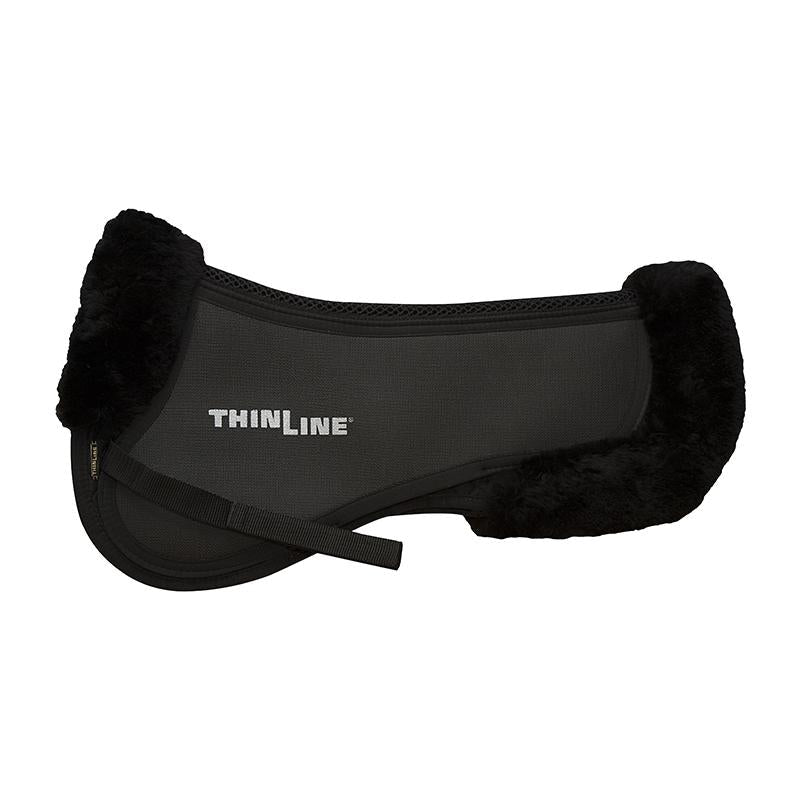 ThinLine Trifecta Cotton Half Pad With Sheepskin Trim -  ThinLine