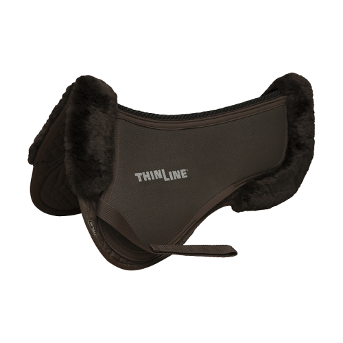 ThinLine Trifecta Cotton Half Pad With Sheepskin Trim -  ThinLine