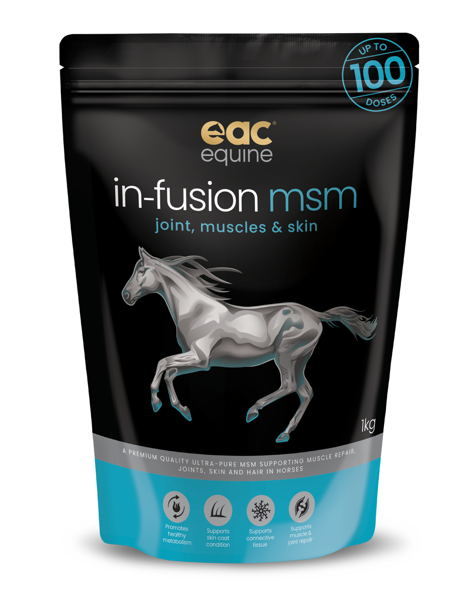 EAC Animal Care Hoof Care: In-Fusion MSM - Methylsulfonylmethane Joint Supplement for Horses, Dogs, & Cats