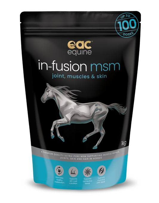 EAC Animal Care Hoof Care: In-Fusion MSM - Methylsulfonylmethane Joint Supplement for Horses, Dogs, & Cats