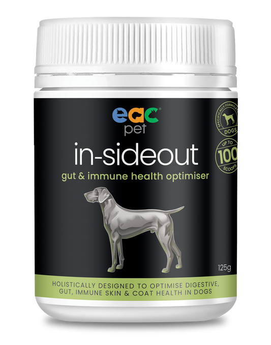 in-sideout Dog Formula - Pre & Probiotic Natural Nutraceutical Supplement For Dogs