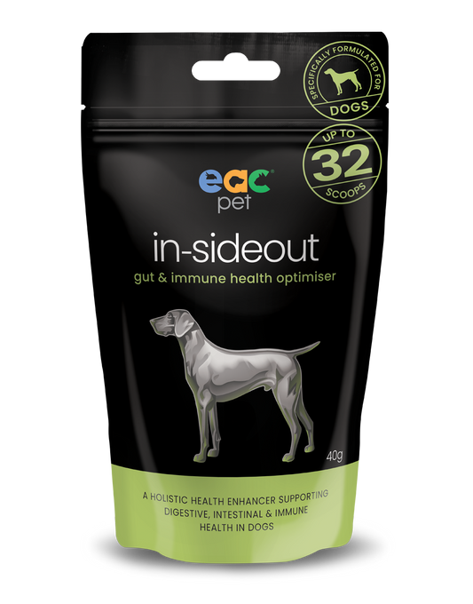 in-sideout Dog Formula - Pre & Probiotic Natural Nutraceutical Supplement For Dogs