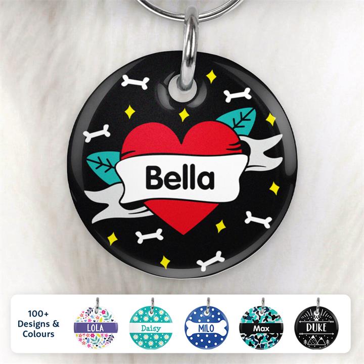 Premium Dog Tags-Bright Star Buddies Dog Tags & Bandanas-The Equestrian