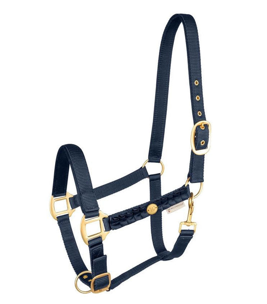 Headstall Waldhausen Florence Night Blue-Ascot Saddlery-The Equestrian