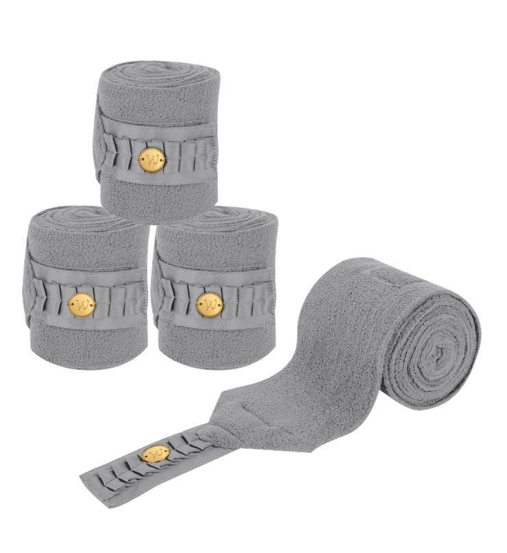 Bandages Fleece Florence Waldhausen Stone Grey-Ascot Saddlery-The Equestrian