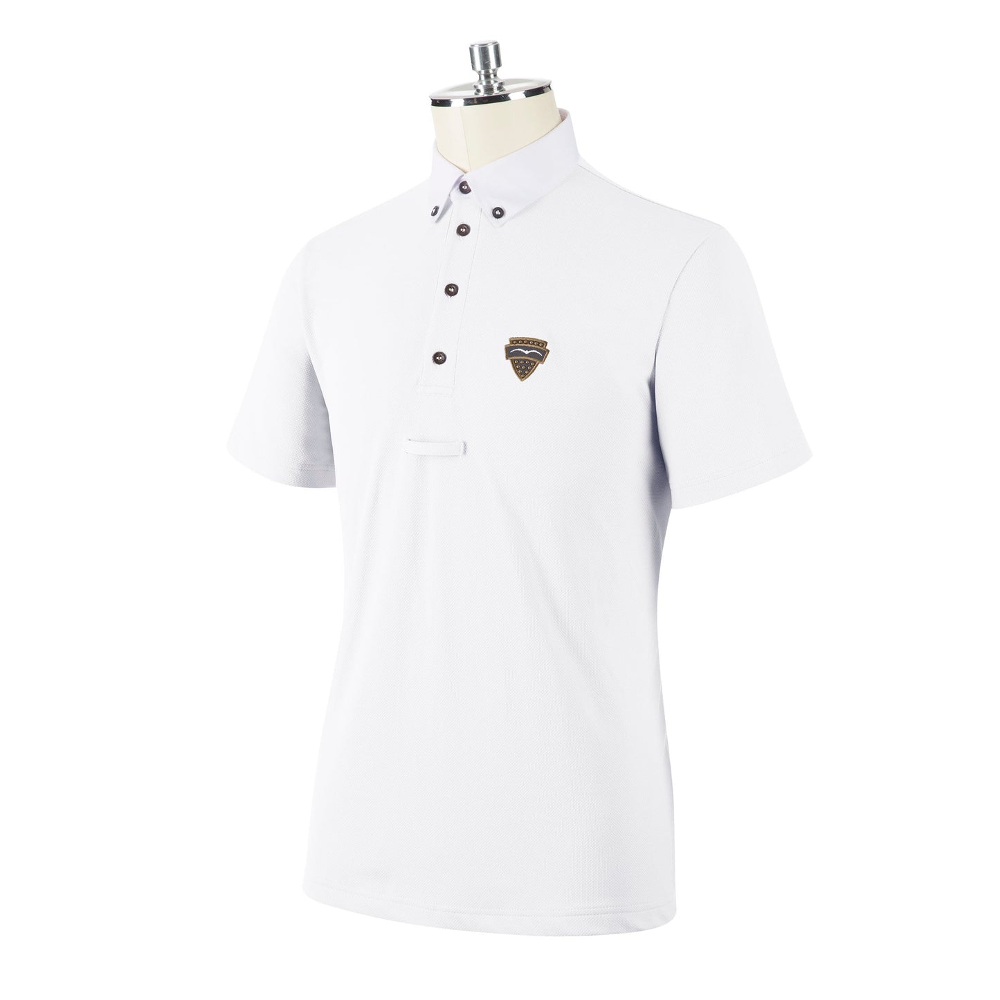 Animo AIRBLEK man's Short Sleeve Top-Dapple EQ-The Equestrian