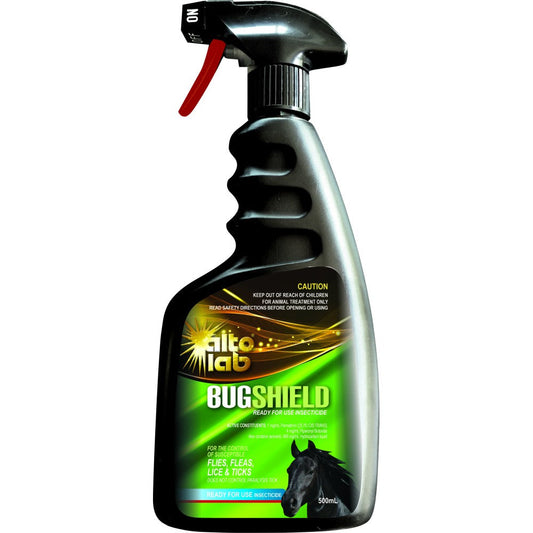 Insect Repellent Bugshield Alto Lab 500ml-Ascot Saddlery-The Equestrian