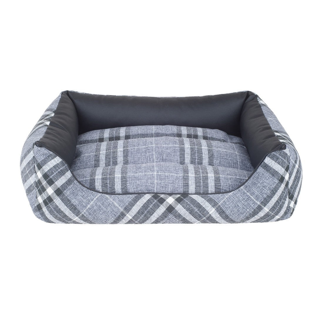 Amiplay Kent Zip & Clean Sofa Dog Bed Black-Ascot Saddlery-The Equestrian