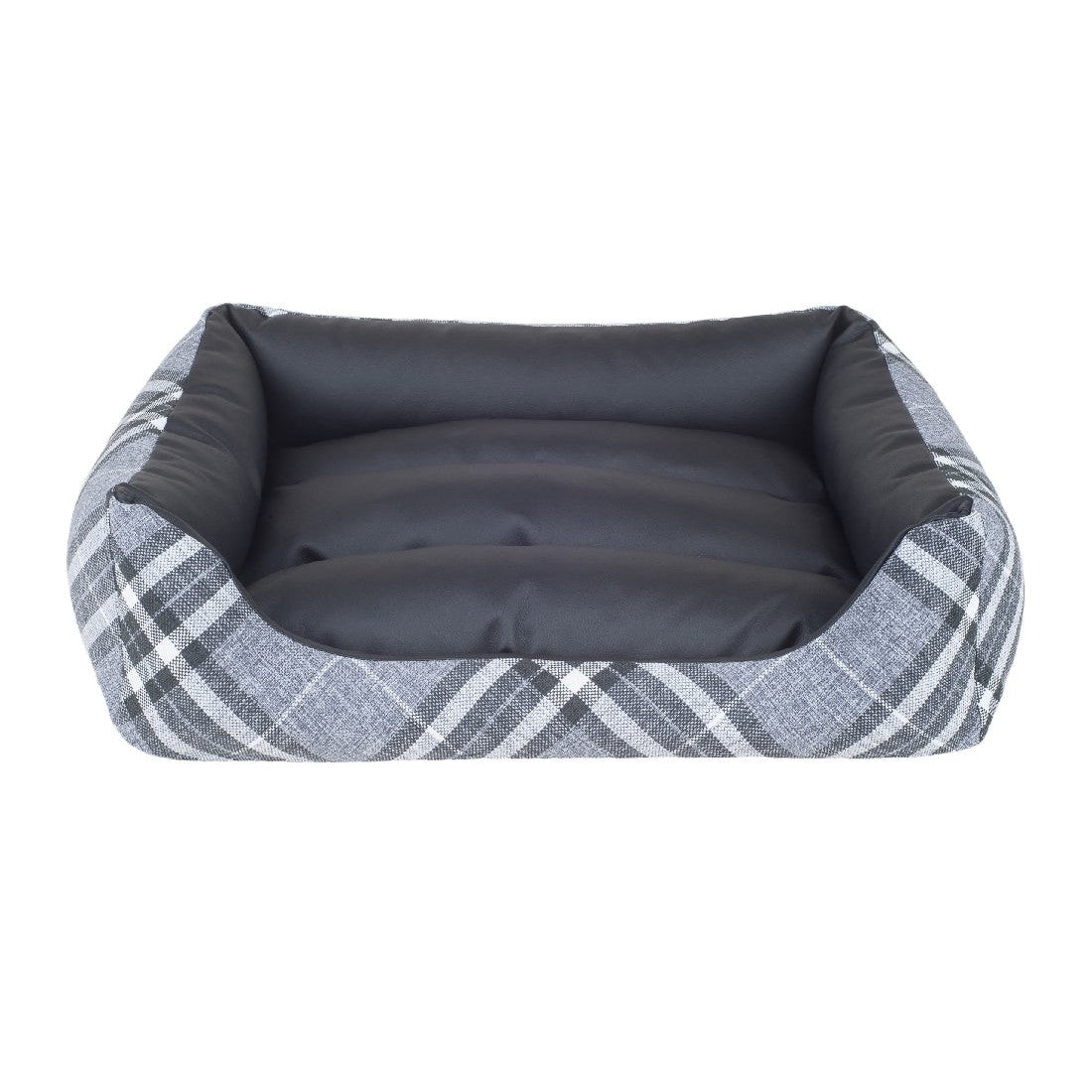 Amiplay Kent Zip & Clean Sofa Dog Bed Black-Ascot Saddlery-The Equestrian