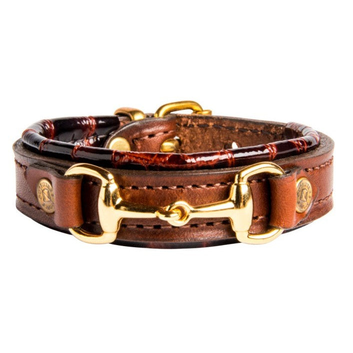 Bracelet On The Bit Oak Havana-Ascot Saddlery-The Equestrian