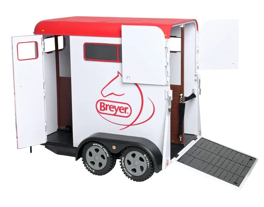 Breyer Traditional Two Horse Trailer-Ascot Saddlery-The Equestrian