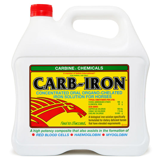 Carbine Carb Iron 4litre-Ascot Saddlery-The Equestrian