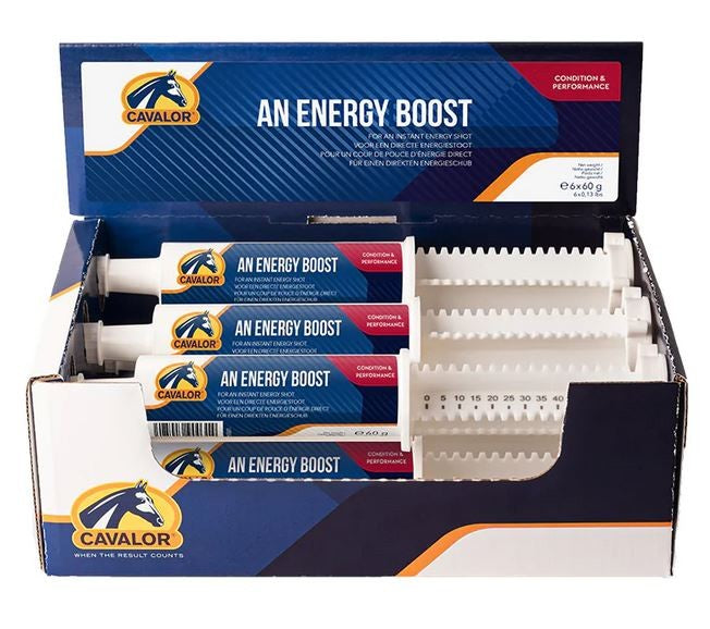 Cavalor An Energy Boost Syringe 60gm-Ascot Saddlery-The Equestrian