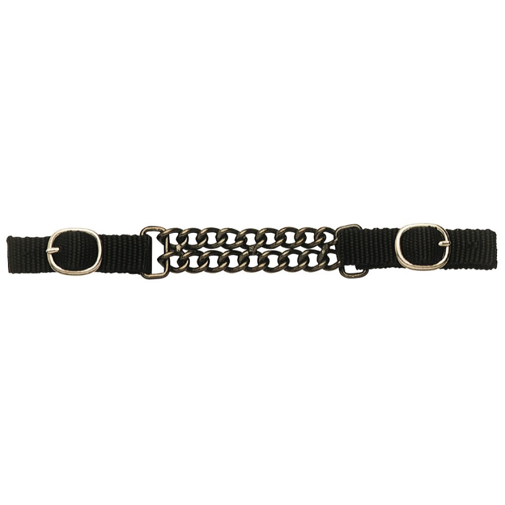 Curb Chain Western Web Double Chain-Ascot Saddlery-The Equestrian