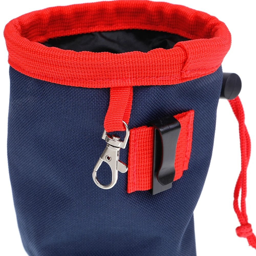 Doog Treat Pouch Navy & Red Mini-Ascot Saddlery-The Equestrian