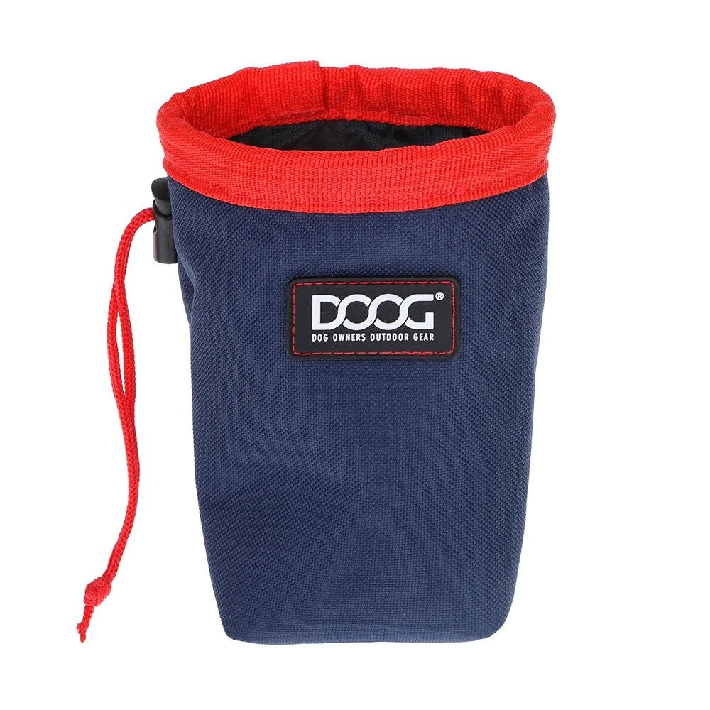 Doog Treat Pouch Navy & Red Mini-Ascot Saddlery-The Equestrian