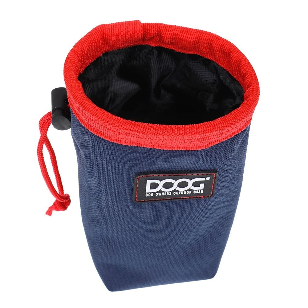 Doog Treat Pouch Navy & Red Mini-Ascot Saddlery-The Equestrian