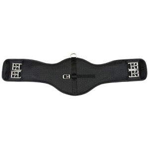 Girth Pressure Eze Dressage Elastic Equiprene Black-Ascot Saddlery-The Equestrian