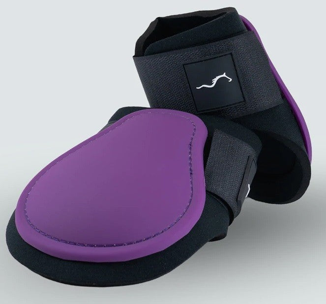 Fetlock Boots Eurohunter Purple-Ascot Saddlery-The Equestrian