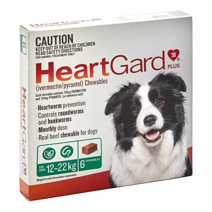 Heartgard Dog 6 Pack-Ascot Saddlery-The Equestrian