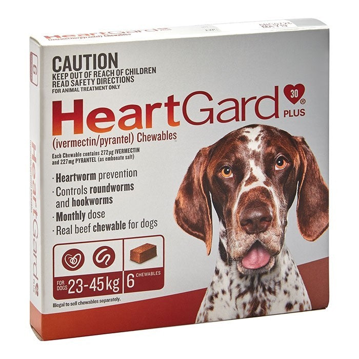 Heartgard Dog 6 Pack-Ascot Saddlery-The Equestrian