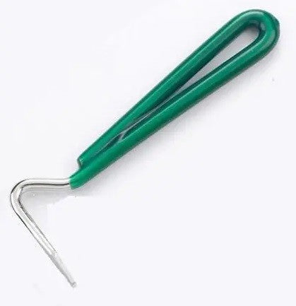 Hoof Pick Vinyl Coated Green-Ascot Saddlery-The Equestrian