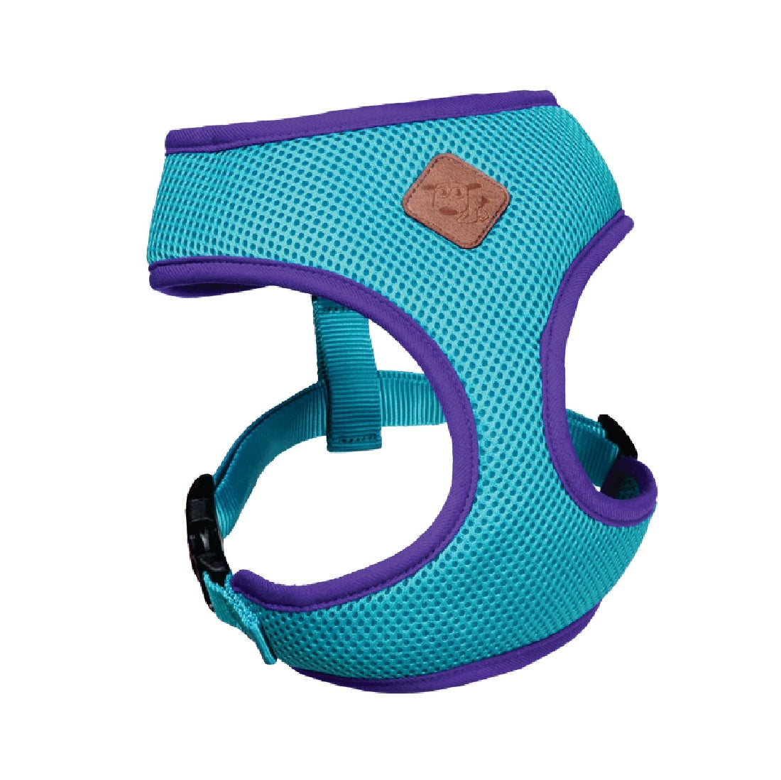 Harness Dog Kazoo Active Soft Aqua & Purple-Ascot Saddlery-The Equestrian