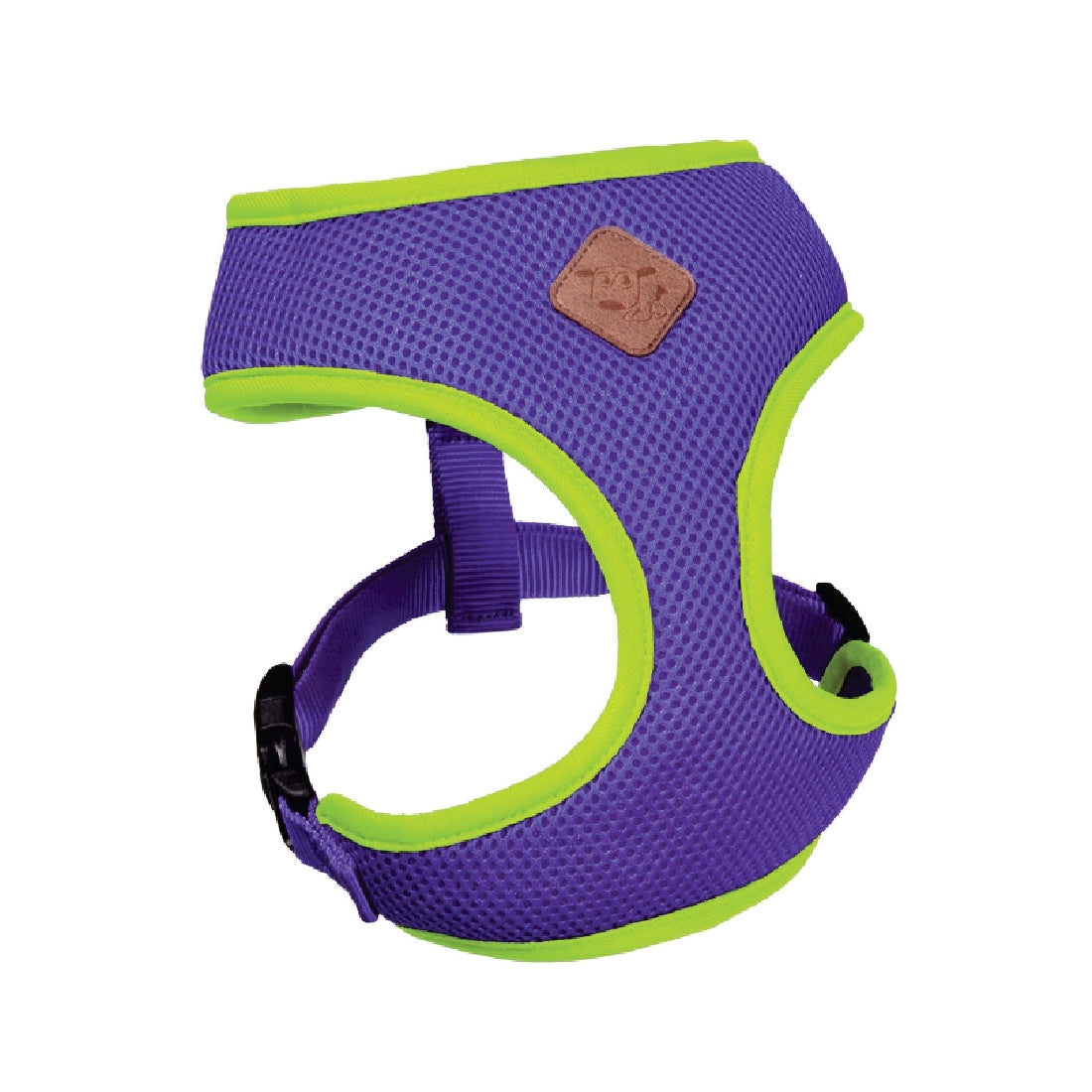 Harness Dog Kazoo Active Soft Purple & Lime-Ascot Saddlery-The Equestrian