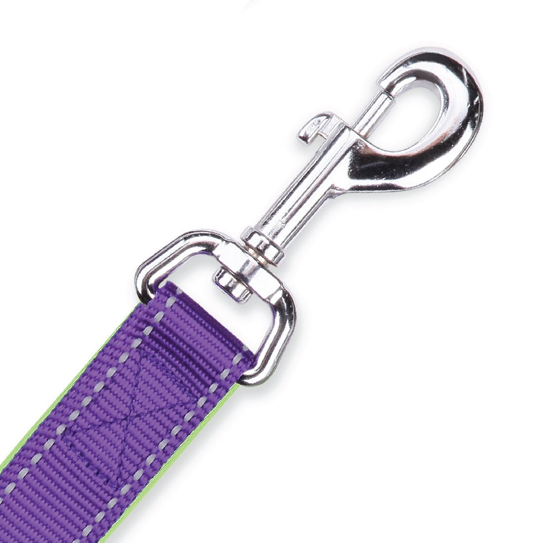 Kazoo Dog Leash Active Purple & Lime 1200mm-Ascot Saddlery-The Equestrian